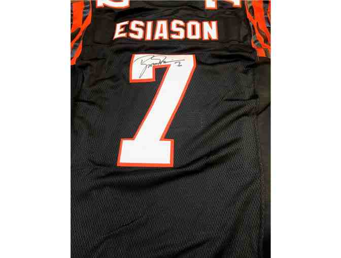 (1) NFL Pro Bowl Quarterback & Cincinnati Bengals Quarterback Boomer Esiason Signed Jersey