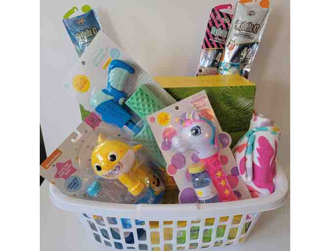 Summer fun for little ones donated by Annie and Justin Wolfe