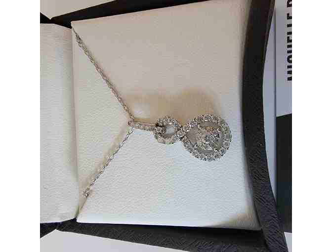 Â½ Ct. Diamond Sterling Silver Necklace