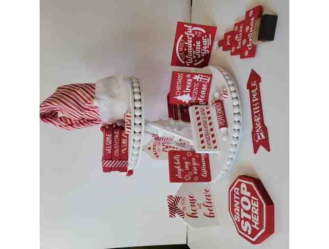 Christmas Tiered Tray Decor