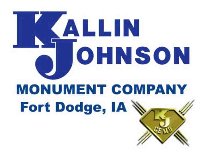 Laser Engraving from Kallin Johnson Monument Co