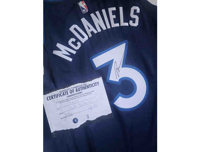 Timberwolves Signed Jersey