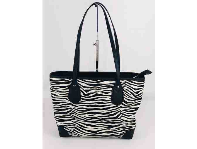 AA Michael Kors Shoulder Bag black and white Zebra