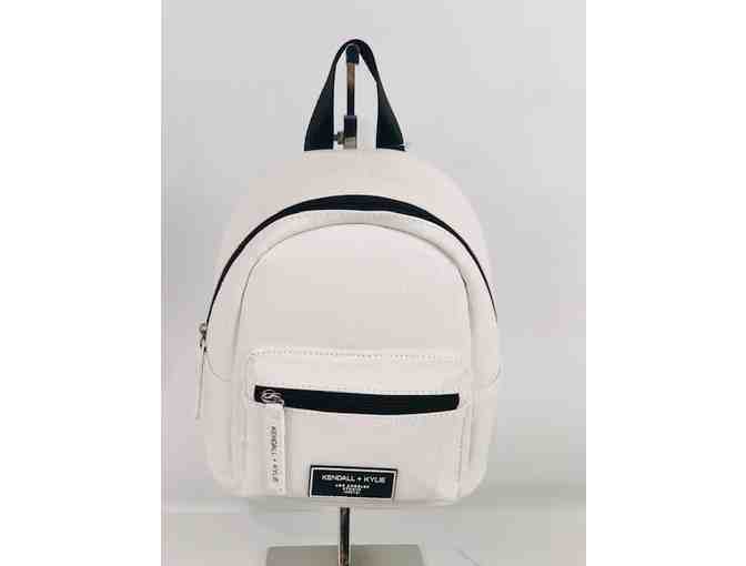 AAA LIVE BIDDING ONLY! Kendall and Kylie White Backpack