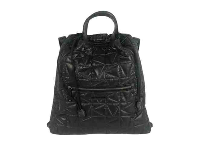 AAA LIVE AUCTION BIDDING ONLY! Michael Kors BLACK BACKPACK