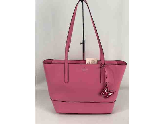 AAA LIVE AUCTION BIDDING ONLY! Kate Spade Pink w/ butterfly