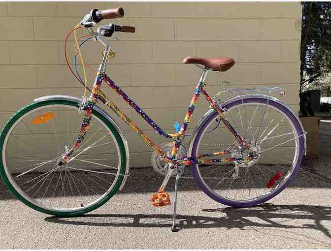 Up-cycled 1977 Schwinn Le Tour Mixte 'Peace and Love'