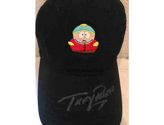Autographed ball cap by the creator of South Park-Trey Parker