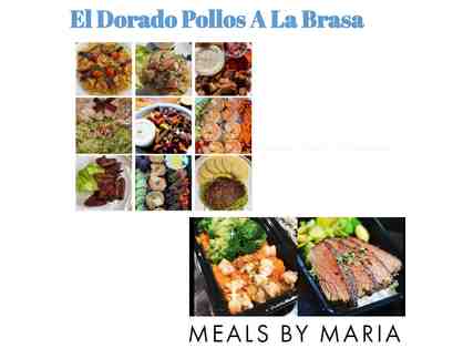 $100 El Dorado Pollos A La Brasa Gift Card and $110 Meals by Maria
