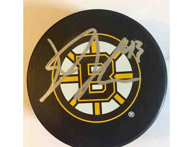 Boston Bruins - Autographed Puck from Danton Heinen