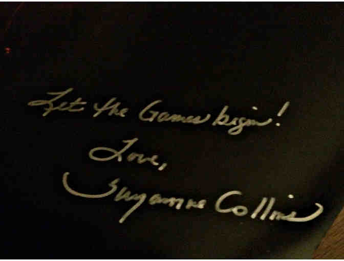 289.  Signed by Suzanne Collins 'The Hunger Games' Movie Poster