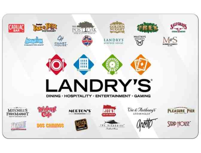 $25 Gift Card to Any Landry's Restaurant (Dine-In) - Photo 1