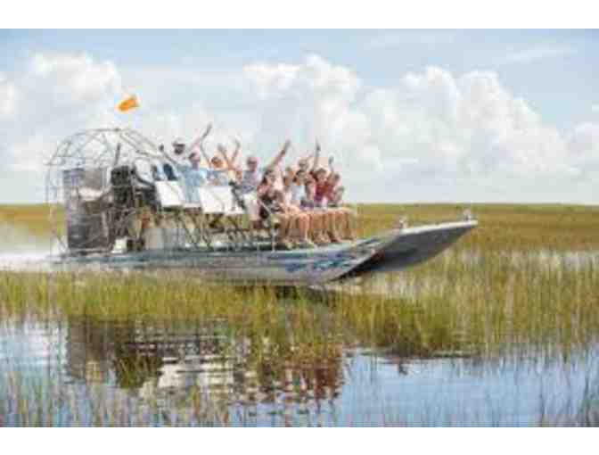 Take a Ride on an Air Boat with Four (4) tickets to Sawgrass Recreation Park