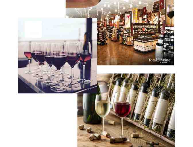 Invite all Your Friends to a Private Wine Tasting Class at Total Wine for Up to 20 People