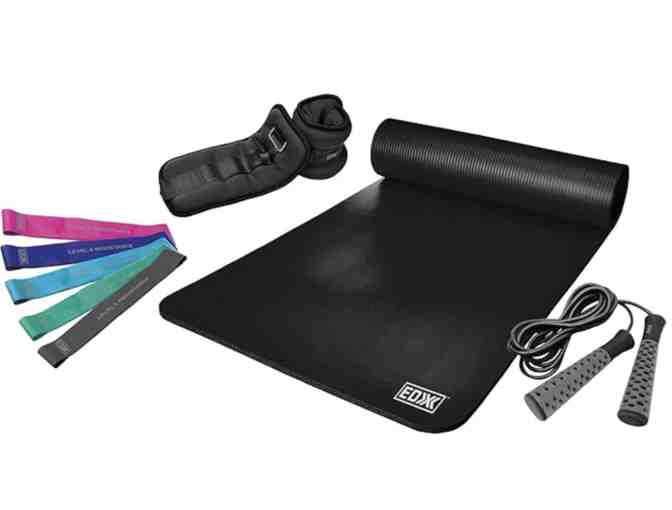 Complete Home Fitness Solution: EDX 9-Piece Full Body Workout Kit