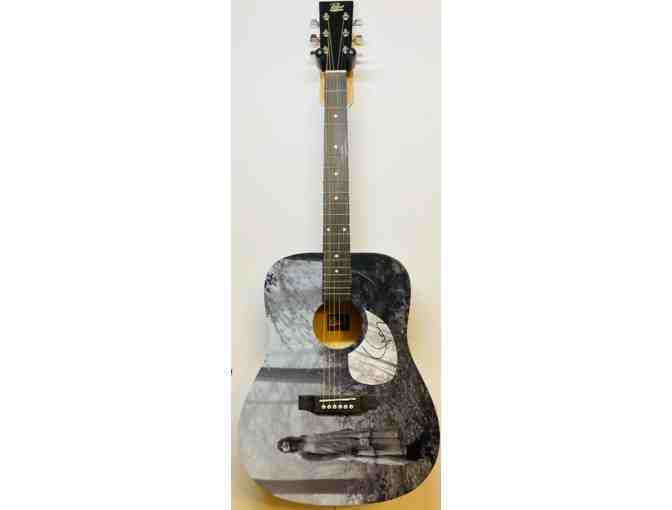 CUSTOM Taylor Swift Signed folklore Acoustic Guitar with Certificate of Authenticity