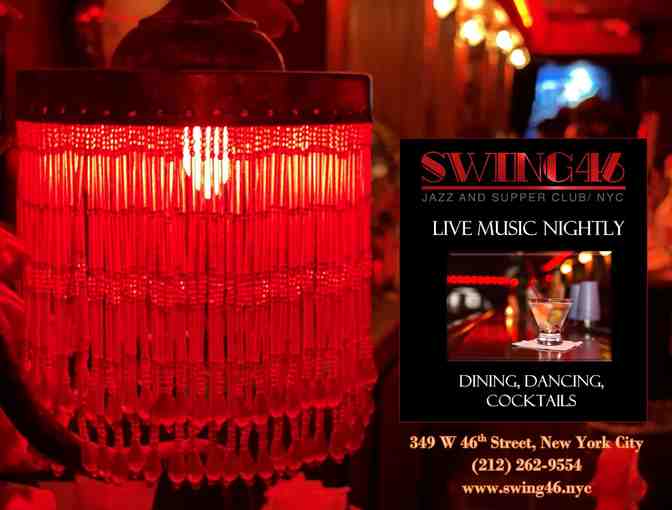 Enjoy $500 Gift Certficate to SWING 46 Jazz and Supper Club NYC, 4.5 star reviews - Photo 7