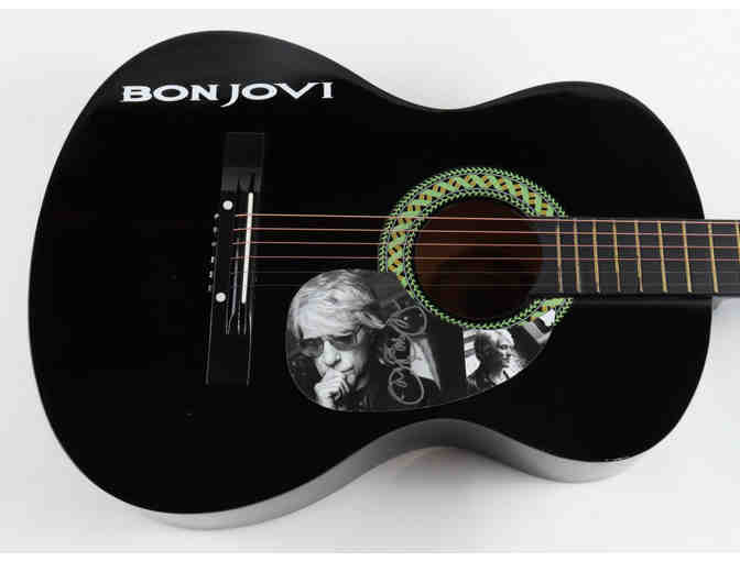 Enjoy Jon Bon Jovi Signed 38" Acoustic Guitar (ACOA) - Photo 1