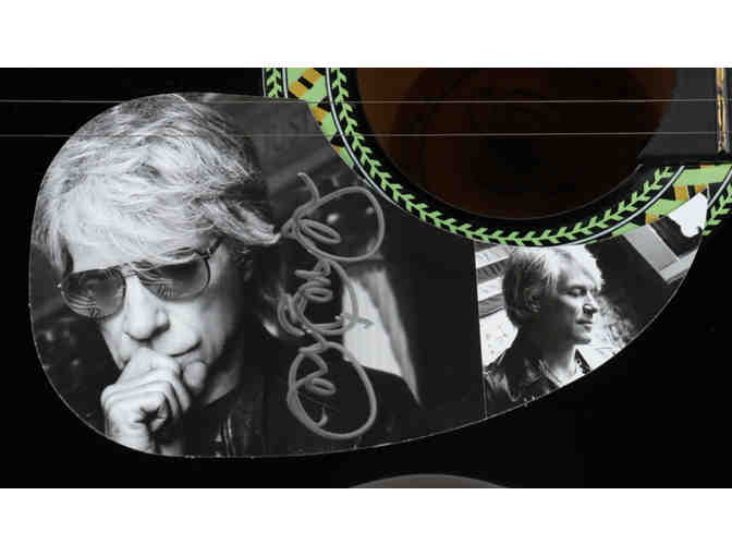 Enjoy Jon Bon Jovi Signed 38" Acoustic Guitar (ACOA) - Photo 2