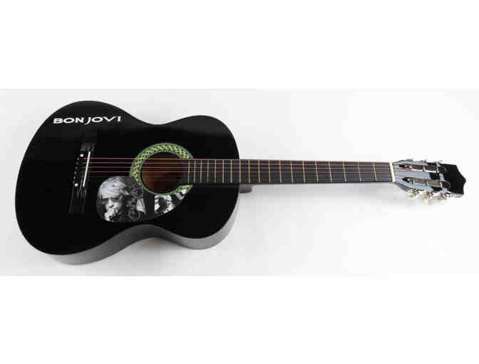 Enjoy Jon Bon Jovi Signed 38" Acoustic Guitar (ACOA) - Photo 3
