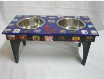 Large Dog Feeding Stand by Alisha McGraw