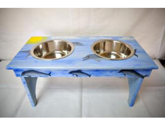 Large Dog Feeding Station Benefiting Alzheimer's Patients