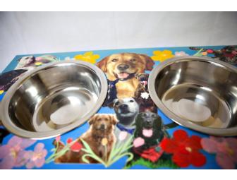 Large Dog Feeding Station by Silvia Lampett