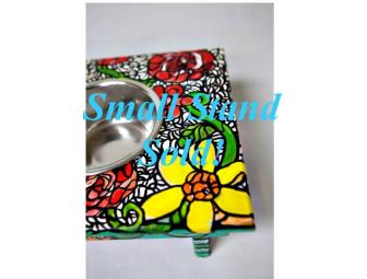 Small Dog or Cat Feeding Stand by Michelle Gonzalez