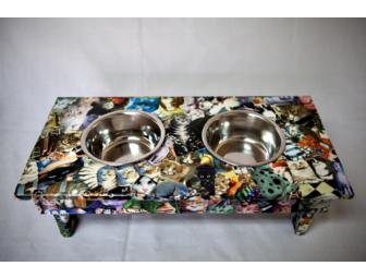 Small Cat Feeding Station By Laura Seeley and Lori DiBacco