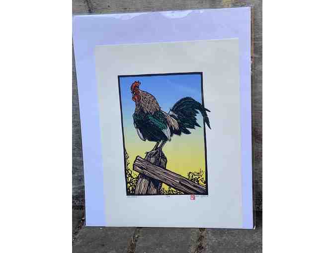 "Too Early" by Rik Olson - Limited Edition Hand-Pulled Print - Photo 1