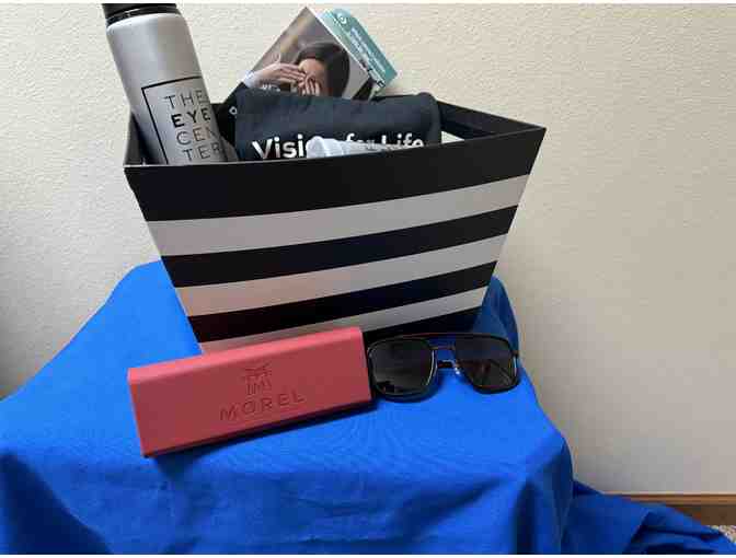 Gift Basket with Morel Sunglasses Donated by The Eye Center - Photo 1