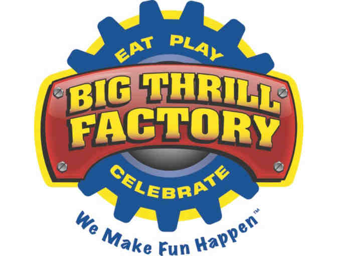 Big Thrill Factory - Six (6) All Day Indoor Play Packages