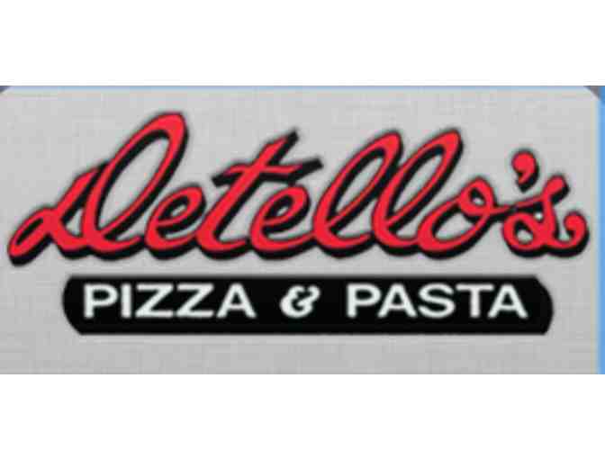 Detello's Pizza & Pasta: Certificate for One (1) Large Pizza
