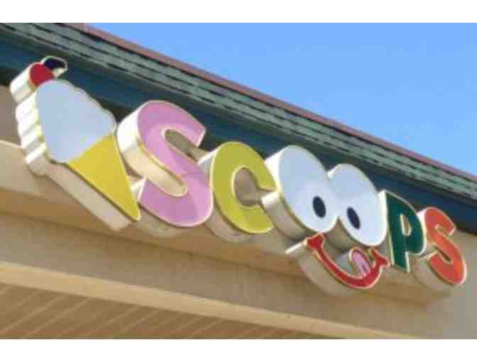 Scoops Ice Cream -  (2) $5 Gift Certificates