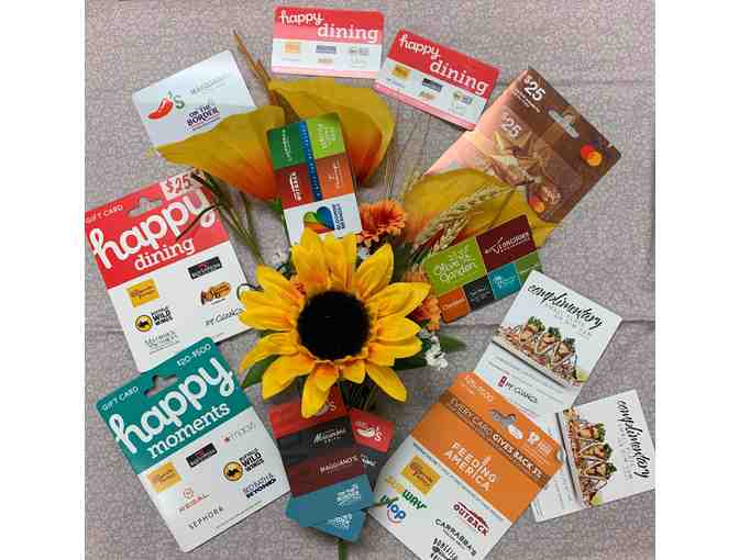 Choose Your Own Adventure Gift Card Bouquet