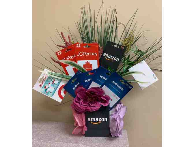 Shopping Spree for ME Gift Card Bouquet