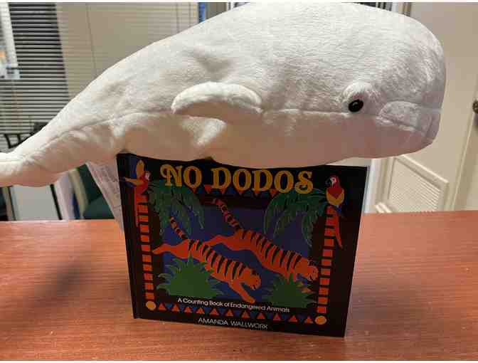 No Dodos Book and Stuffed Whale Set