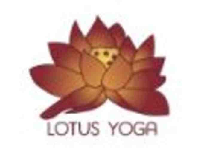 2 Gift Certificates to Lotus Yoga