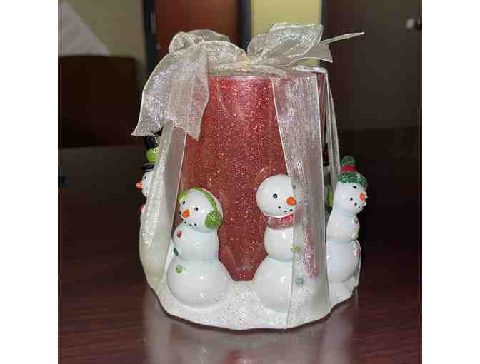 Holiday Candle Basket