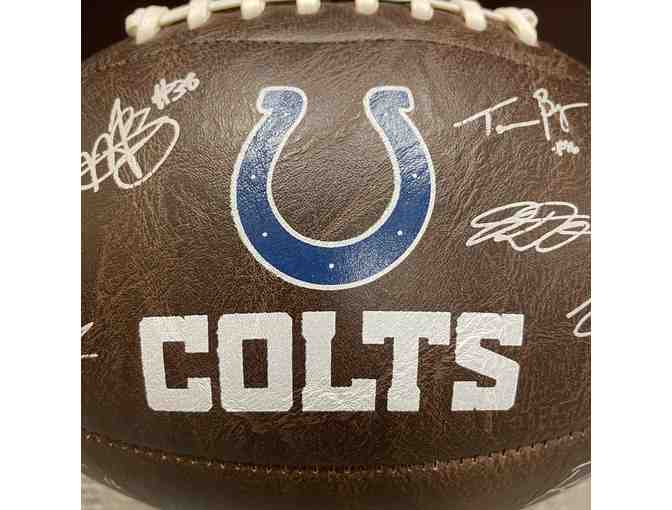 Indianapolis Colts Autographed Football