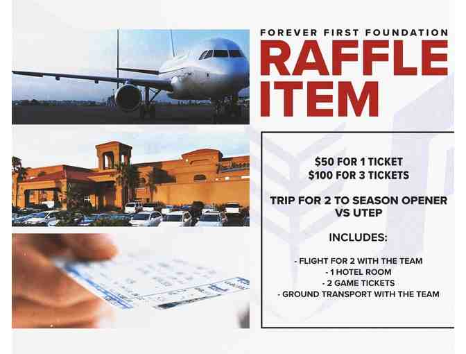 3 TICKETS - UIW vs UTEP TRIP RAFFLE - Photo 1
