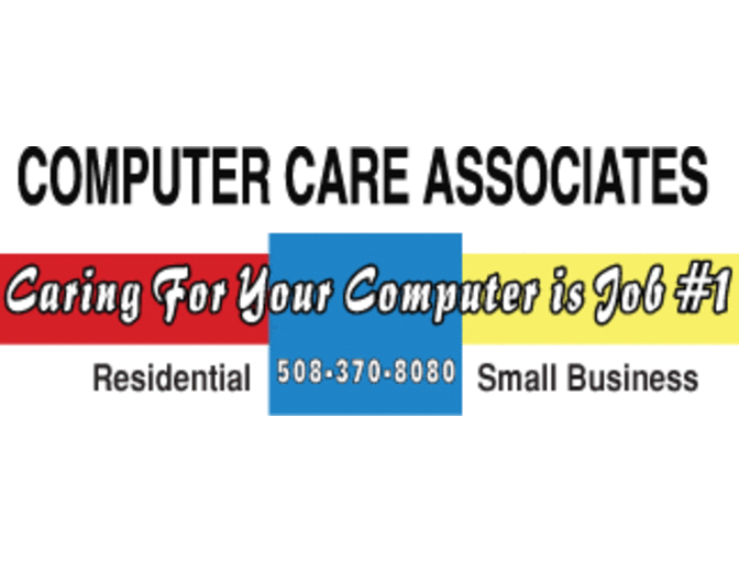 One hour training on a PC is offered by Computer Care Associates, a $55.00 value.