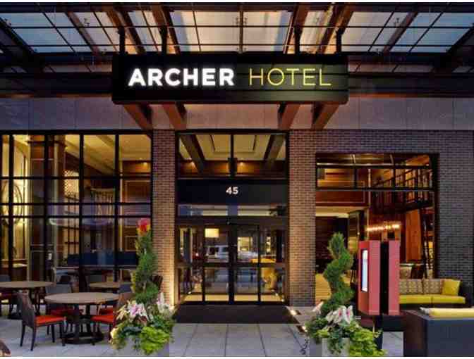 Archer Hotel in New York, two night stay in a classic king room
