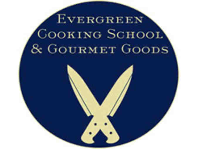 Cooking class for two at the Evergreen Cooking School