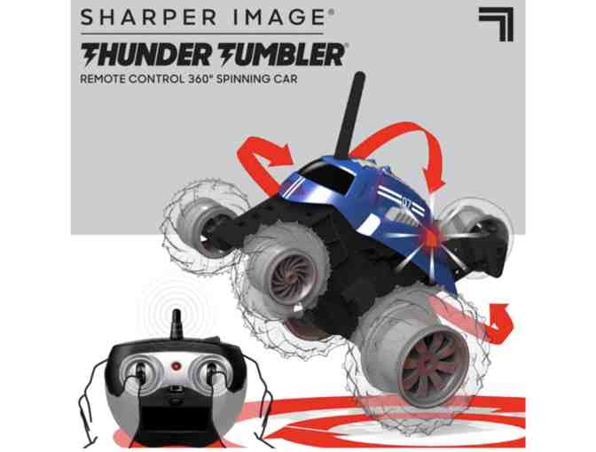 Sharper Image Thunder Tumbler Remote Control 360 Degree Spinning Car