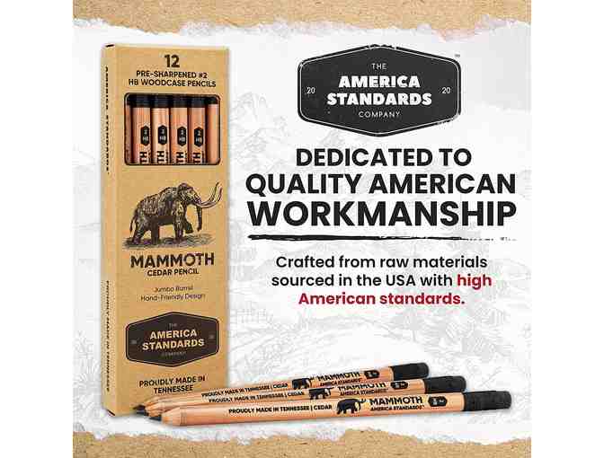 Mammoth Cedar Pencils: Two 12-Packs (1 of 2)