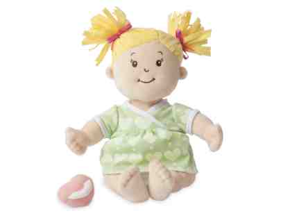 Manhattan Toy: Love, Stella Baby Dolls - Peach Doll with Blonde Pigtails