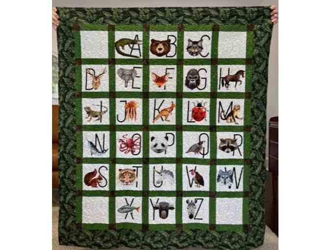 Handmade Animal Alphabet Quilt