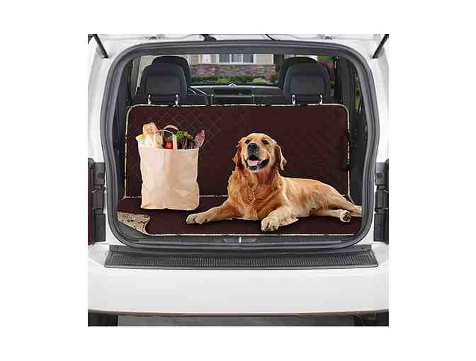 Brown 'Dog' Cargo & Back Seat Reversible Protector by Couch Guard