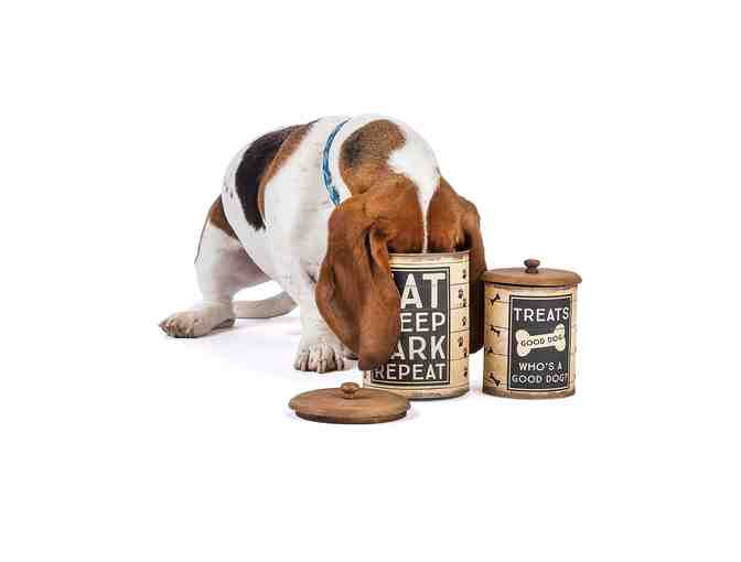 'Eat Sleep Bark' Canister Set - Primitives by Kathy